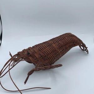 Crawfish or shrimp wicker basket